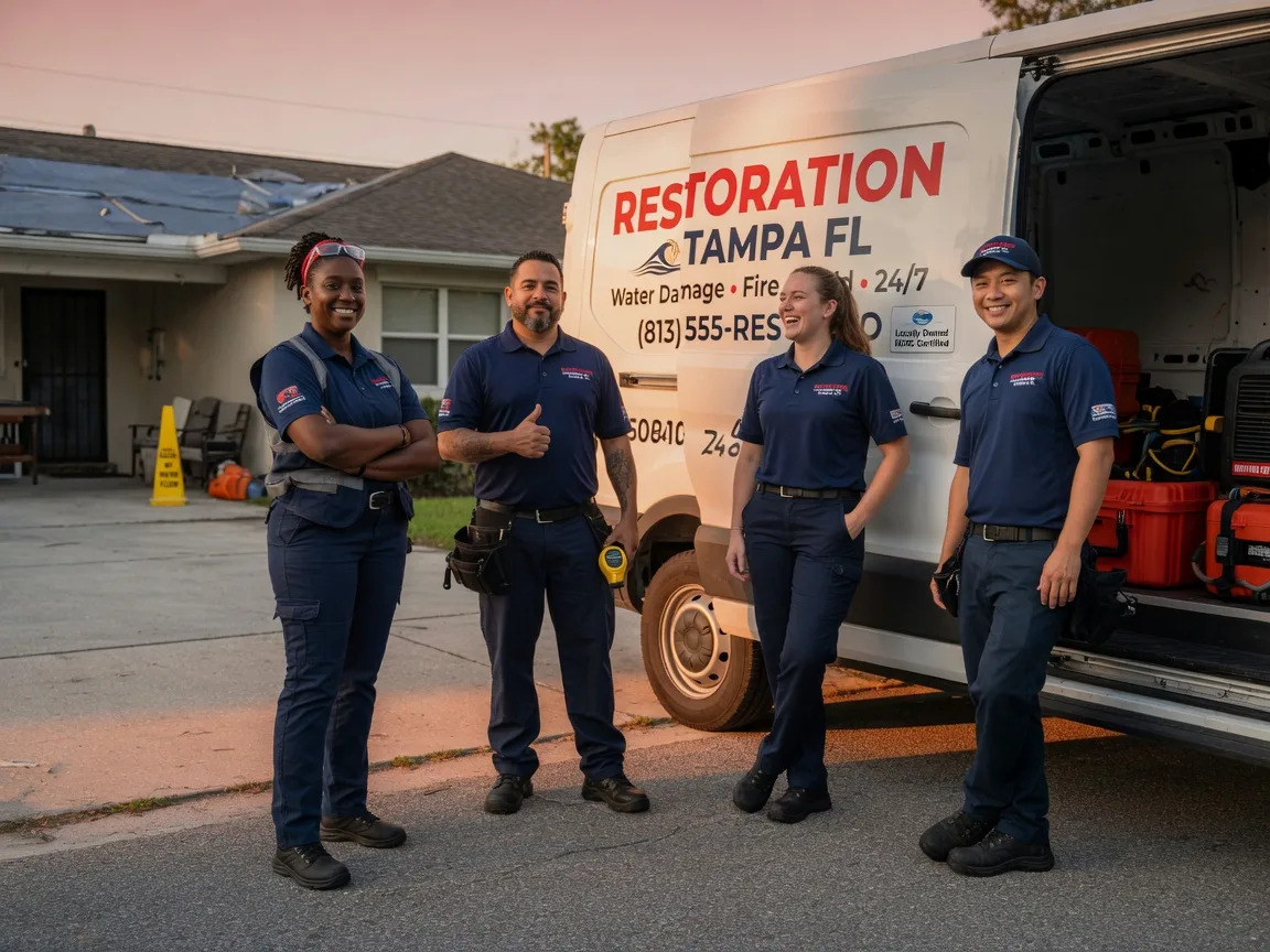 Water Damage Restoration company in Rescue, CA